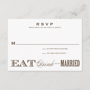 & CASARSE   RSVP 3.5 x 5