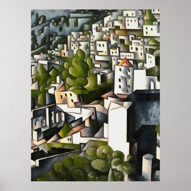 Casas Abandonadas De Kayakoy Resumen De Arte (Frente)