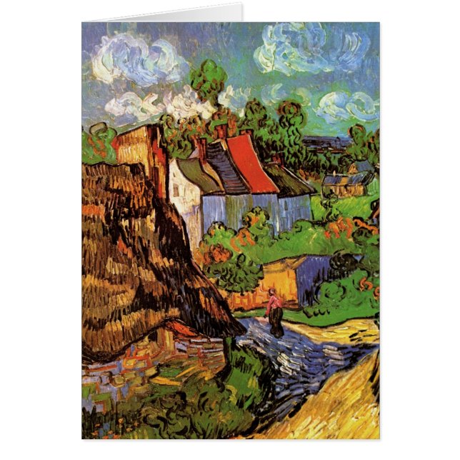 Casas de Auvers, por Vincent van Gogh (Frente)