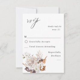 Casas de mar y Floral blanca con carne RSVP