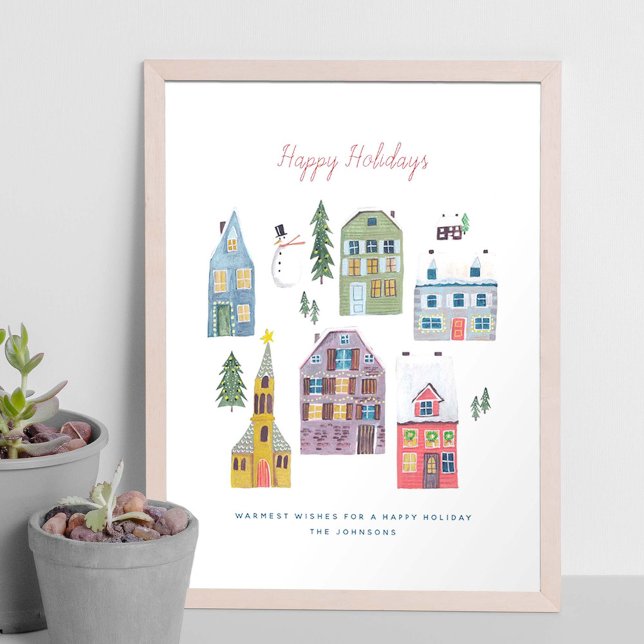 Casas de Navidad | Póster | Impresión de Arte (Subido por el creador)