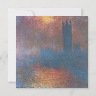 Casas del Parlamento, Londres por Claude Monet
