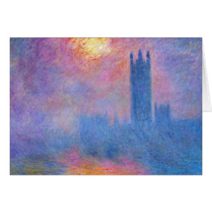 Casas del parlamento, Londres, Sun que se rompe a