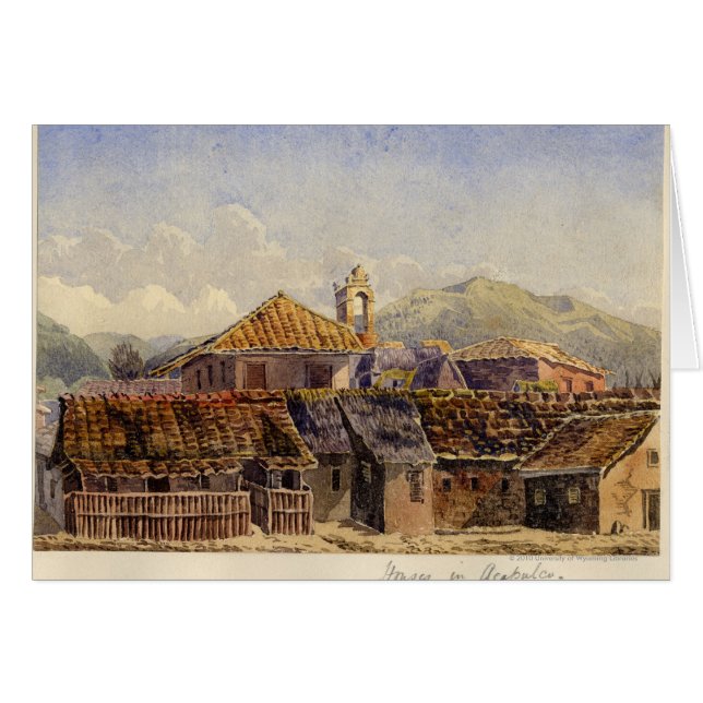 Casas en Acapulco (Anverso (Horizontal))