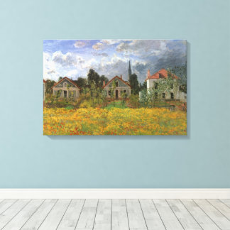 Casas en Argenteuil de Claude Monet, Arte Vintage