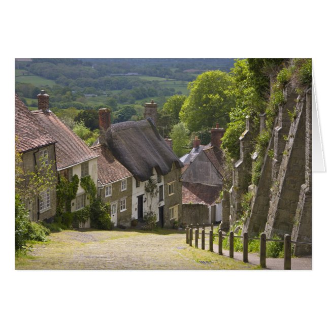Casas en Gold Hill, Shaftesbury, Dorset, (Anverso (Horizontal))