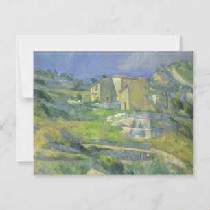 Casas en Provenza por Paul Cezanne, Arte Antiguo