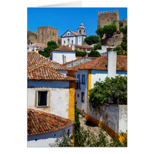 Casas Tradicionales de Tejado Rojo Portugal