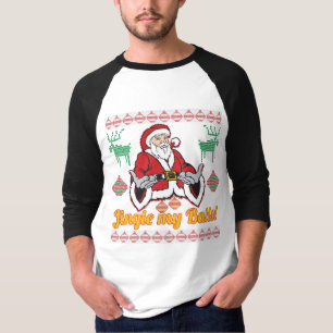 Cascabelee mi suéter feo del navidad de Papá Noe