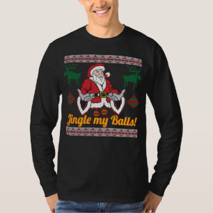 Cascabelee mi suéter feo del navidad de Papá Noe