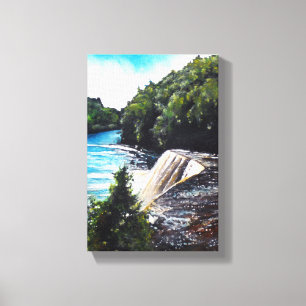 Cascada - Cataratas de Tahquamenon, MI Impresión