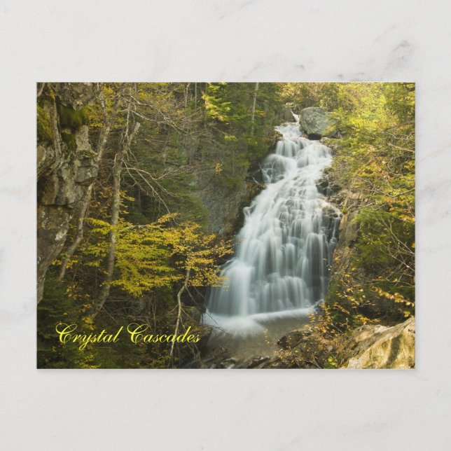Cascada de Cristal, NH Tarjeta postal (Anverso)