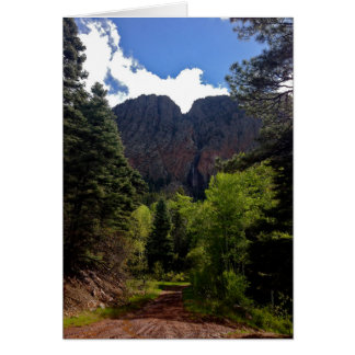 Cascada de El Chorro en Brazos. New Mexico