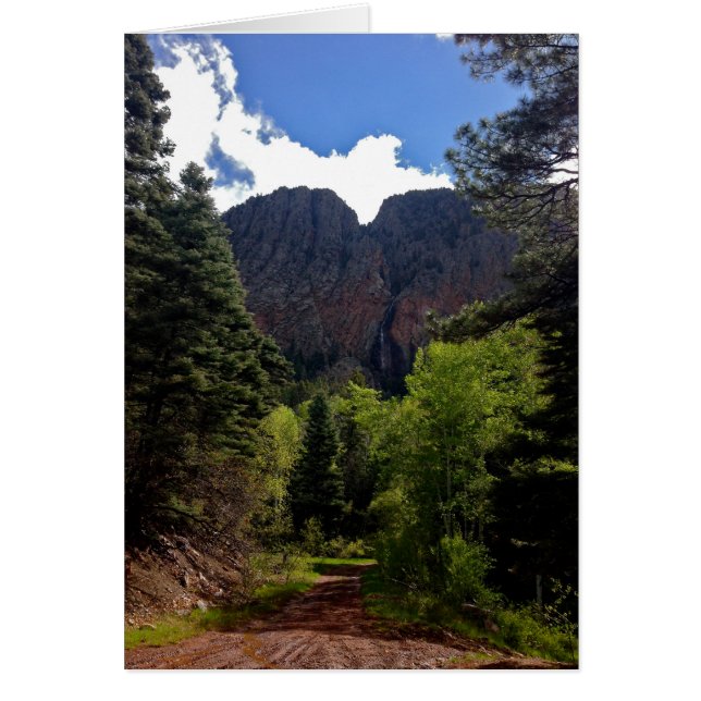 Cascada de El Chorro en Brazos. New Mexico (Frente)