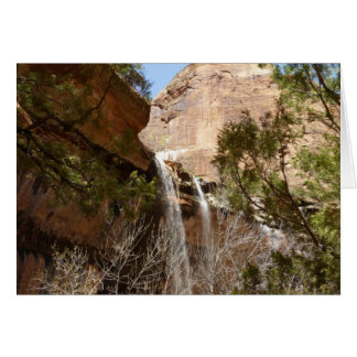 Cascada de Emerald Pool I del Parque Nacional Zion