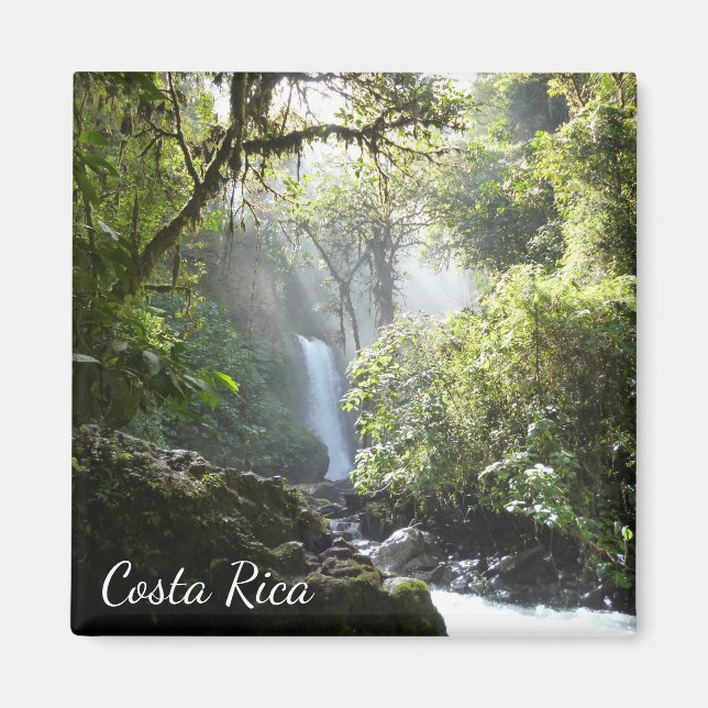Cascada de La Paz, Heredia, imán de Costa Rica (Frente)