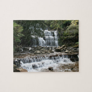 Cascada de la selva tropical - rompecabezas