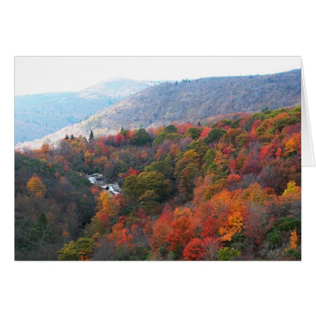 Cascada de otoño (Anverso (Horizontal))