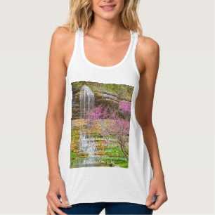 Cascada de Ozarks Primavera Bíblica Verse Tank Top