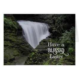 Cascada de seda tiene una bendita Pascua