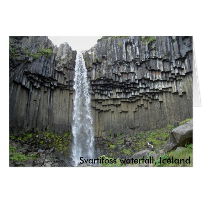 Cascada de Svartifoss, Islandia (Anverso (Horizontal))