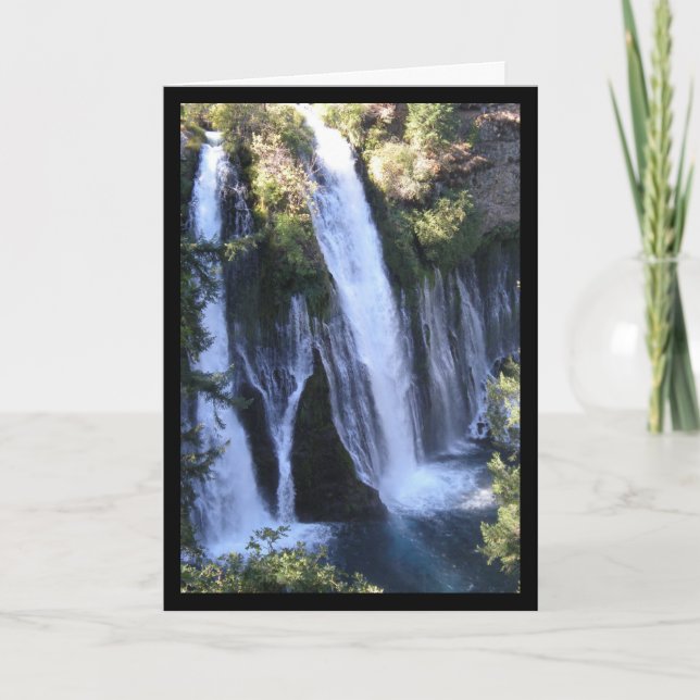 Cascada de Tarzán - Canción del Sol. Tarjeta de fe (Anverso)