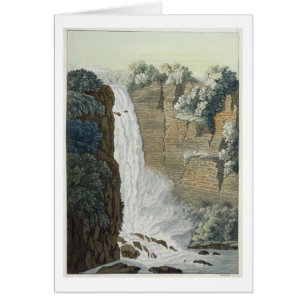 Cascada de Tequendama en el río de Bogotá,