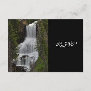 Cascada en el Parque Nacional Yellowstone RSVP