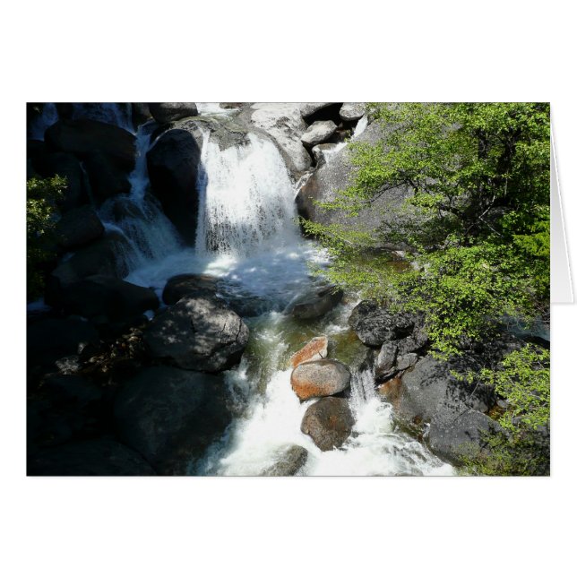 Cascada en el Parque Nacional Yosemite (Anverso (Horizontal))