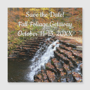 Cascada en Laurel Hill State Park Save the Date