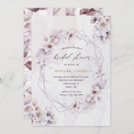 cascada otoño florida ducha de novia invitación