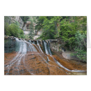 Cascada, Parque Nacional Zion, Utah, EE. UU.