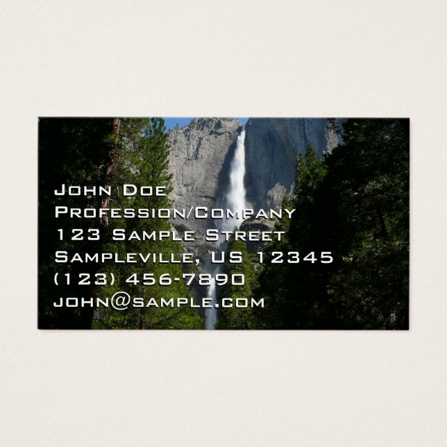 Cascada Yosemite II desde el Parque Nacional Yosem (Frente)