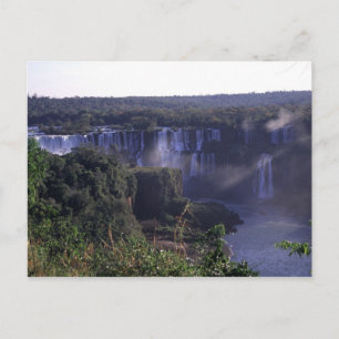 Cascadas de Iguacu, Brasil y Argentina, postal
