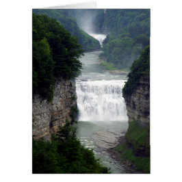 Cascadas superiores y medias del parque de estado