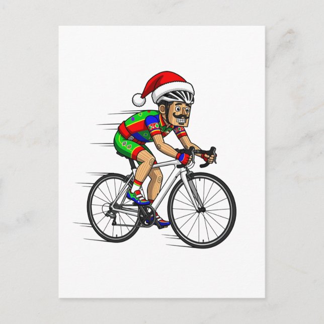 Cascanueces Ciclista Navidad Bicicleta Navidades D (Anverso)
