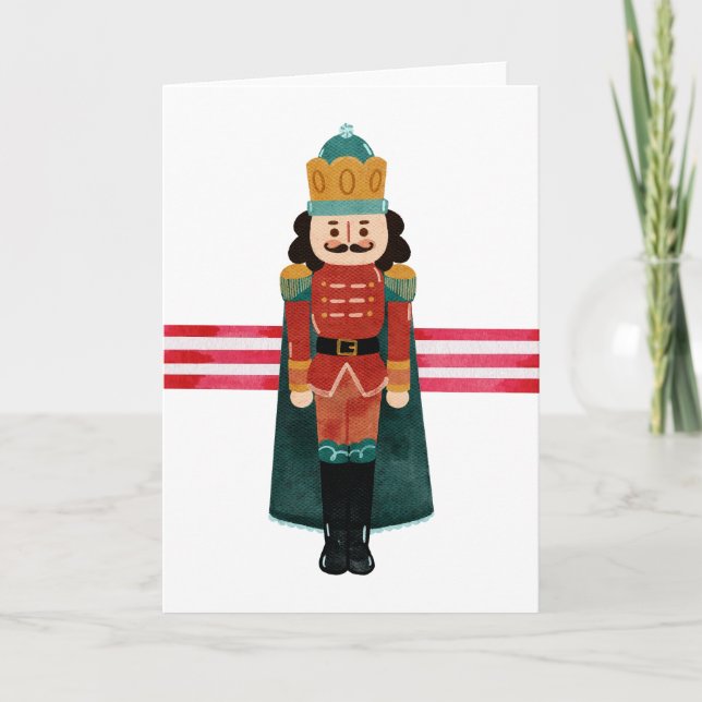 Cascanueces Rojo Verde Regalo de Navidad (Anverso)