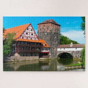Casco Antiguo de Núremberg Alemania. Rompecabezas