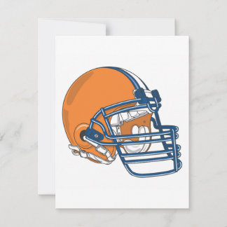 casco azul naranja