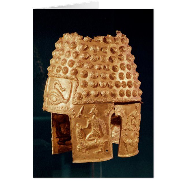 Casco ceremonial (Frente)