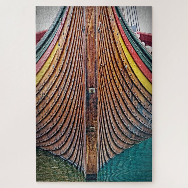 Casco de la nave de Viking - 20x30 - rompecabezas (Vertical)
