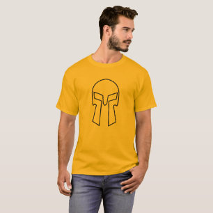 Casco espartano - Camiseta básica masculina