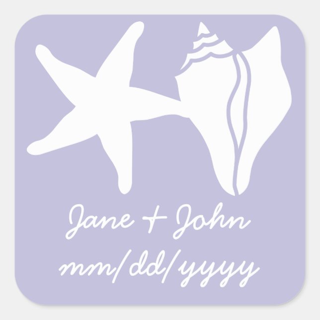 Cascos de verano en el Pegatina Lavender (Anverso)