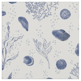 Cascos marinos y marina y tela blanca