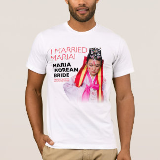 Casé la camiseta de los hombres de Maria