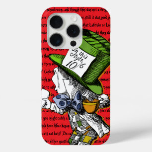 Para iPhone 15 Pro Alicia en el país de las maravillas El Funda Mad