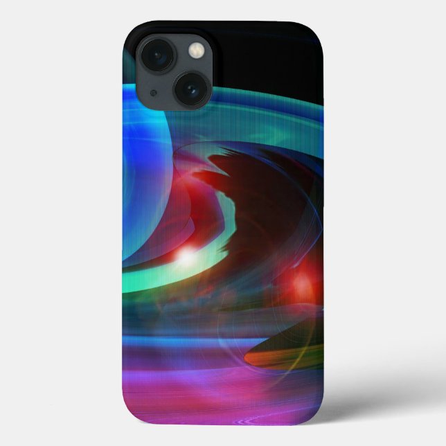 Case-Mate Para iPhone Alien Invasion Resumen Funda de aire iPad (Reverso)
