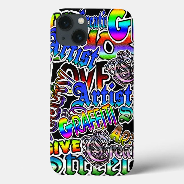 Case-Mate Para iPhone "Artista" de graffiti Términos Funda (Reverso)