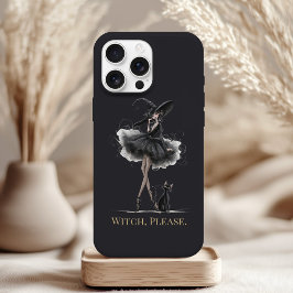 Para iPhone 15 Bruja, Por Favor – Funda de Teléfono de Bruja Góti