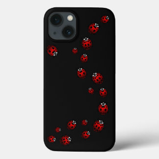 Para iPhone 13 Casos de teléfono inteligente Lady Bird Funda móvi